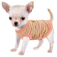 Elevate Your Pet's Comfort and Fashion: Premium 100% Cotton Rib Dog Shirt Vest for Small Breeds Like Chihuahuas, Yorkies, and Puppies .Year-Round Style with Tank-Style Puppy Attire Pink X-Small