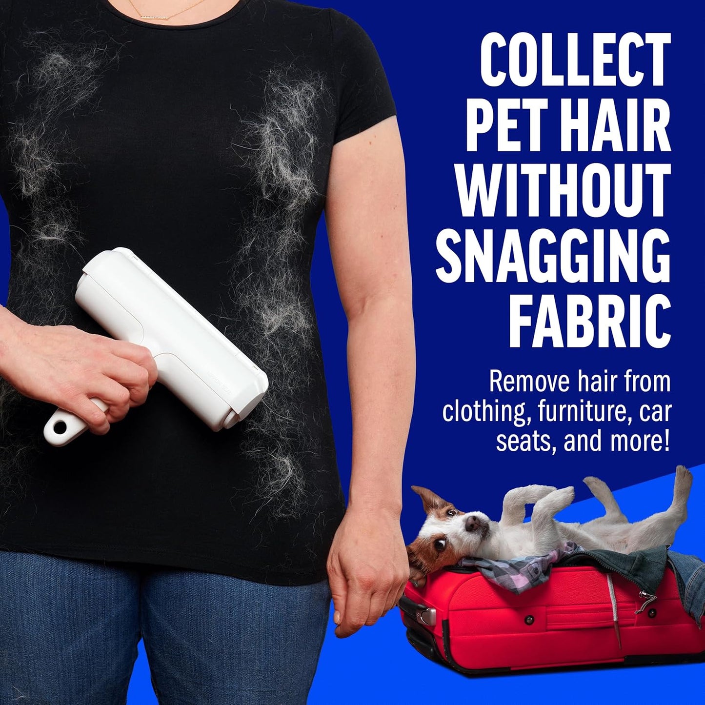 Chom Chom Roller Pet Hair Remover and Reusable Lint Rollerl