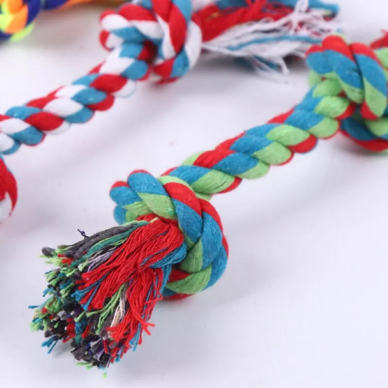 Dog Toy Pet Molar Bite-resistant Cotton Rope Knot