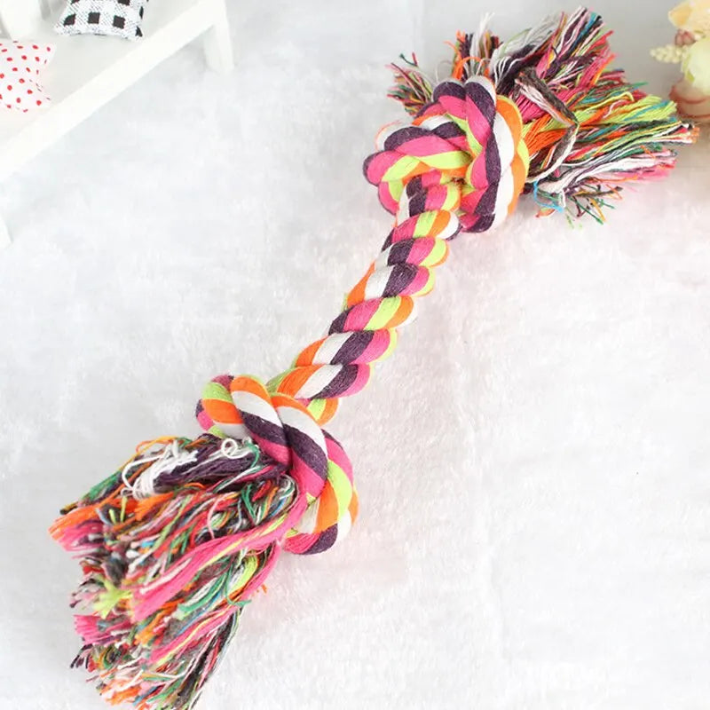 Dog Toy Pet Molar Bite-resistant Cotton Rope Knot