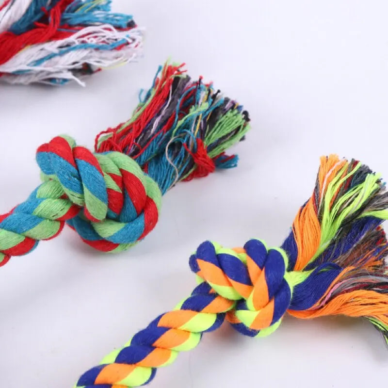 Dog Toy Pet Molar Bite-resistant Cotton Rope Knot