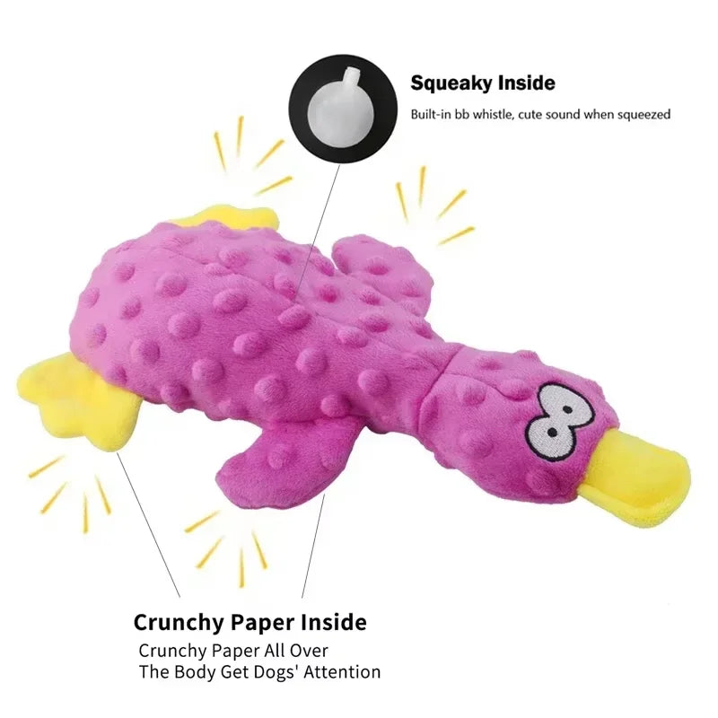 Duck Soft Plush Stuffed Raw Dog Toys