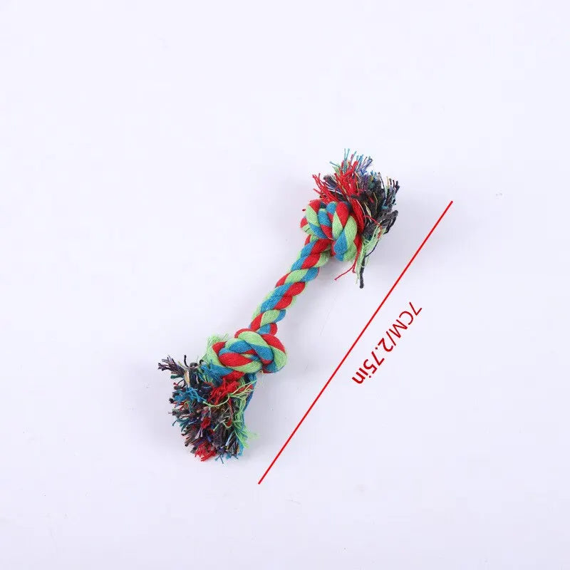 Dog Toy Pet Molar Bite-resistant Cotton Rope Knot